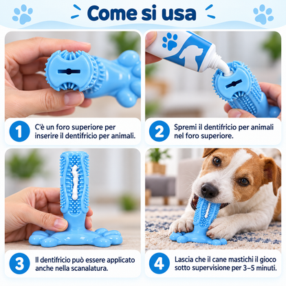 Gioco Dentale da Masticare per Cani 🐶🦷